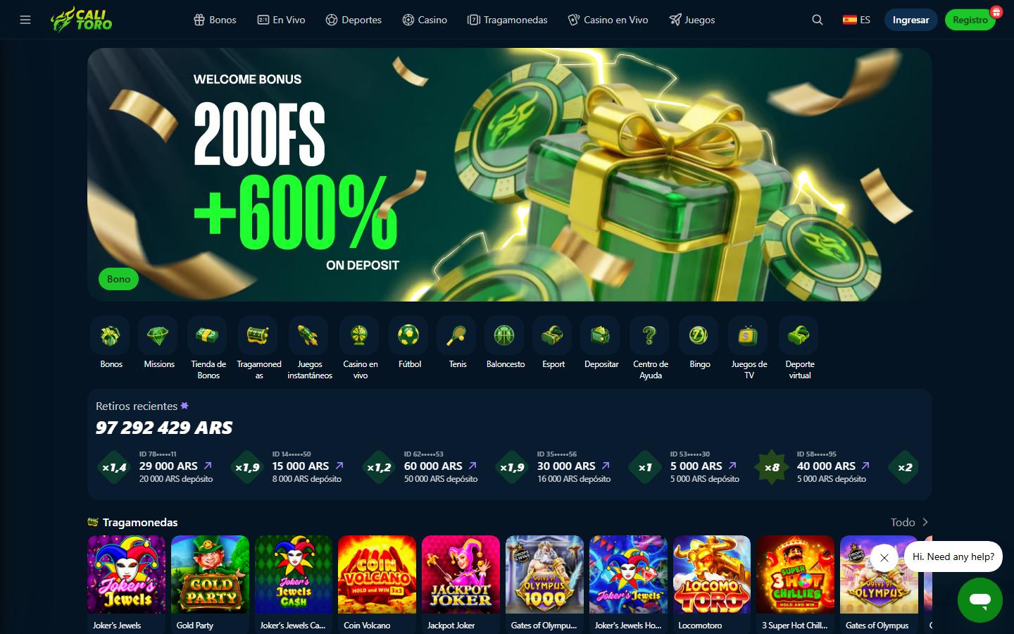 Calitoro Casino