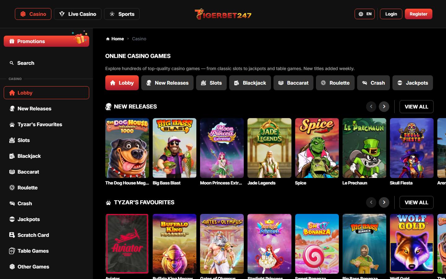 TigerBet247 Casino