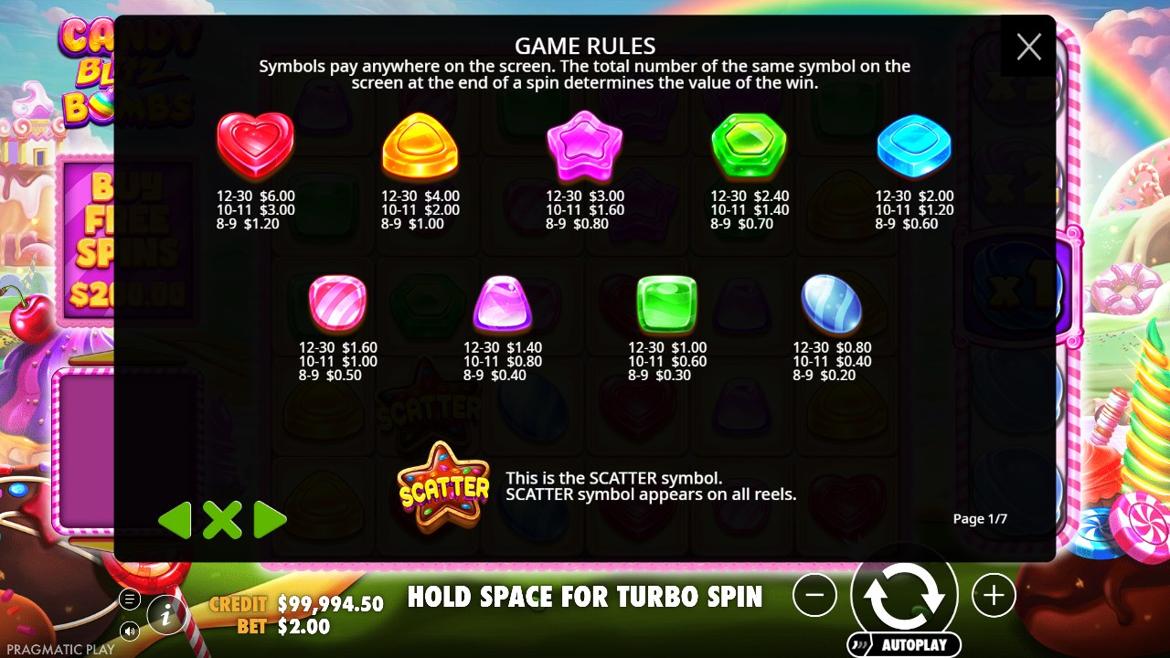 Candy Blitz Bombs